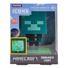 Lempa Minecraft Drowned Zombie -valaisin hinta ja tiedot | Pelien oheistuotteet | hobbyhall.fi