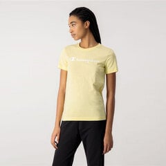 Champion naisten t-paita, 114911-YS105, keltainen hinta ja tiedot | Naisten urheiluvaatteet | hobbyhall.fi