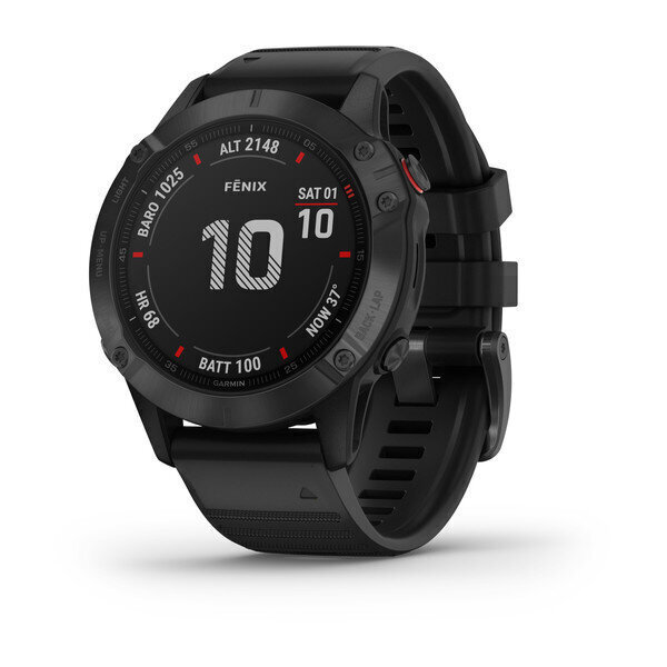 Garmin urheilukello fēnix 6 PRO, musta, 010-02158-02 hinta ja tiedot | Älykellot | hobbyhall.fi