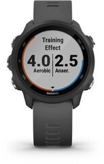 Garmin Forerunner 245 GPS-urheilukello , Black/Slate : 010-02120-10 hinta ja tiedot | Älykellot | hobbyhall.fi