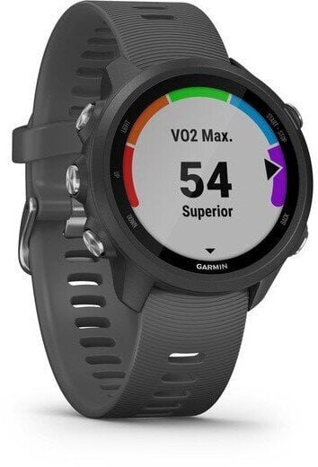 Garmin Forerunner 245 GPS-urheilukello , Black/Slate : 010-02120-10 hinta ja tiedot | Älykellot | hobbyhall.fi