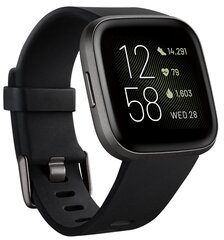 Fitbit Versa 2 FB507BKBK hinta ja tiedot | Fitbit Puhelimet, älylaitteet ja kamerat | hobbyhall.fi