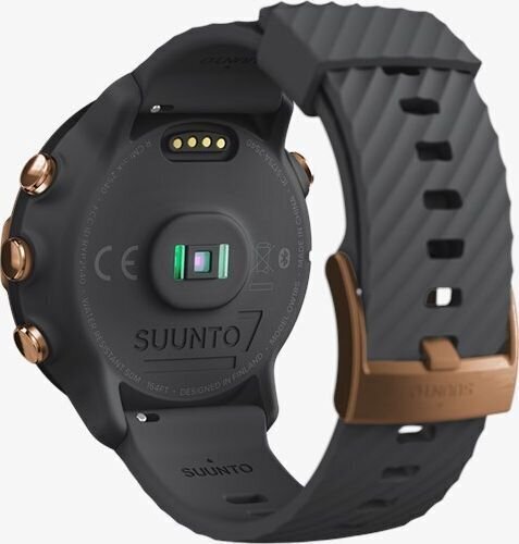 Suunto 7 multisport GPS urheilukello, grafiitti/kupari : SS050382000 hinta ja tiedot | Älykellot | hobbyhall.fi