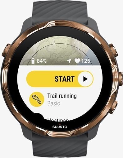 Suunto 7 multisport GPS urheilukello, grafiitti/kupari : SS050382000 hinta ja tiedot | Älykellot | hobbyhall.fi