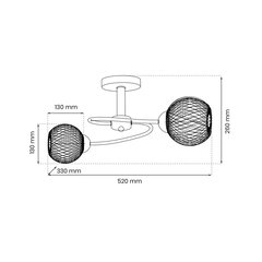 kattovalaisin -oakland, 60 w hinta ja tiedot | Kattovalaisimet | hobbyhall.fi