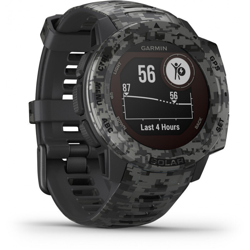 Garmin Instinct® Solar Camo Edition GPS-urheilukello: 010-02293-05 hinta ja tiedot | Älykellot | hobbyhall.fi