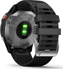 Garmin fēnix 6 Solar urheilukello, musta: 010-02410-00 hinta ja tiedot | Älykellot | hobbyhall.fi