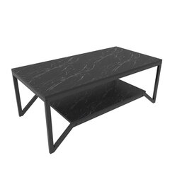 Sohvapöytä, Asir, 120x60x45,8 cm, musta hinta ja tiedot | Sohvapöydät | hobbyhall.fi