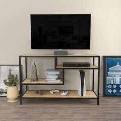 TV-taso, Asir, 120x39x75 cm, ruskea/musta hinta ja tiedot | TV-tasot | hobbyhall.fi
