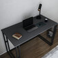 Pöytä, Asir, 120x60x74,8 cm, musta/harmaa hinta ja tiedot | Tietokonepöydät ja työpöydät | hobbyhall.fi