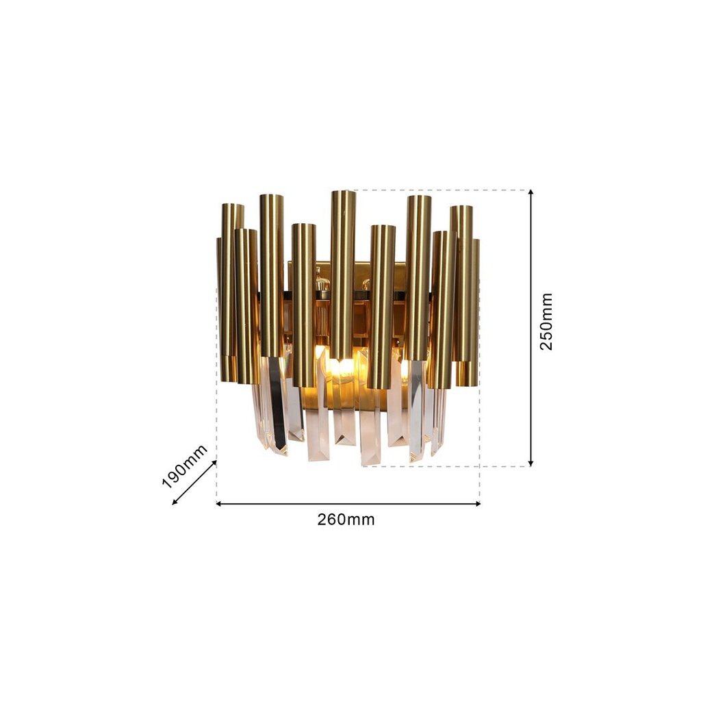 Eko-light seinävalaisin Madison hinta ja tiedot | Seinävalaisimet | hobbyhall.fi