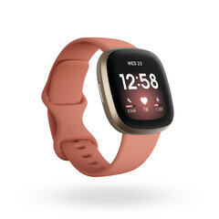 Fitbit Versa 3 FB511GLPK vaaleanpunainen/kulta hinta ja tiedot | Fitbit Puhelimet, älylaitteet ja kamerat | hobbyhall.fi