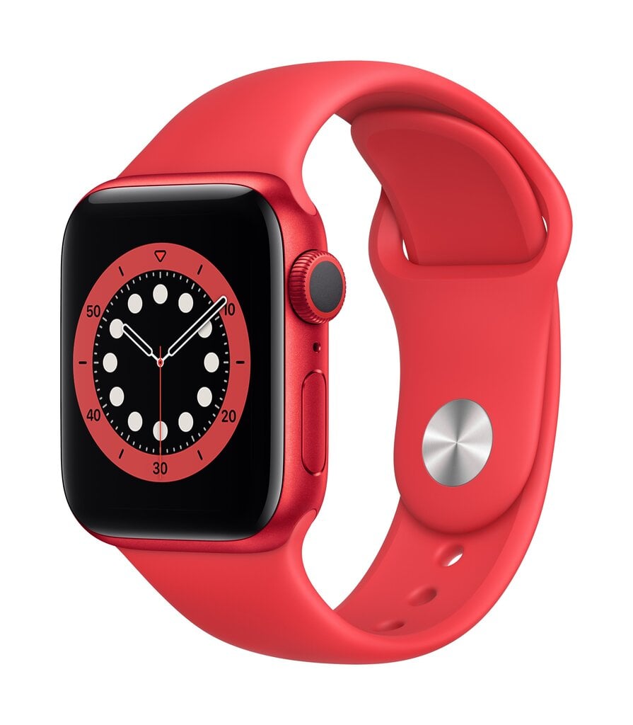 Apple Watch Series 6 GPS (40mm) - M00A3, PRODUCT(Red) hinta ja tiedot | Älykellot | hobbyhall.fi