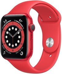 Apple Watch Series 6 GPS (44mm) - M00M3, PRODUCT(Red) hinta ja tiedot | Älykellot | hobbyhall.fi
