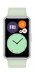 Huawei GPS-älykello Watch Fit, 55025877, vihreä hinta ja tiedot | Älykellot | hobbyhall.fi
