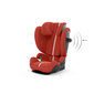 Cybex turvaistuin Solution G I-Fix Plus, 15-36 kg, Hibiscus Red Plus hinta ja tiedot | Turvaistuimet | hobbyhall.fi
