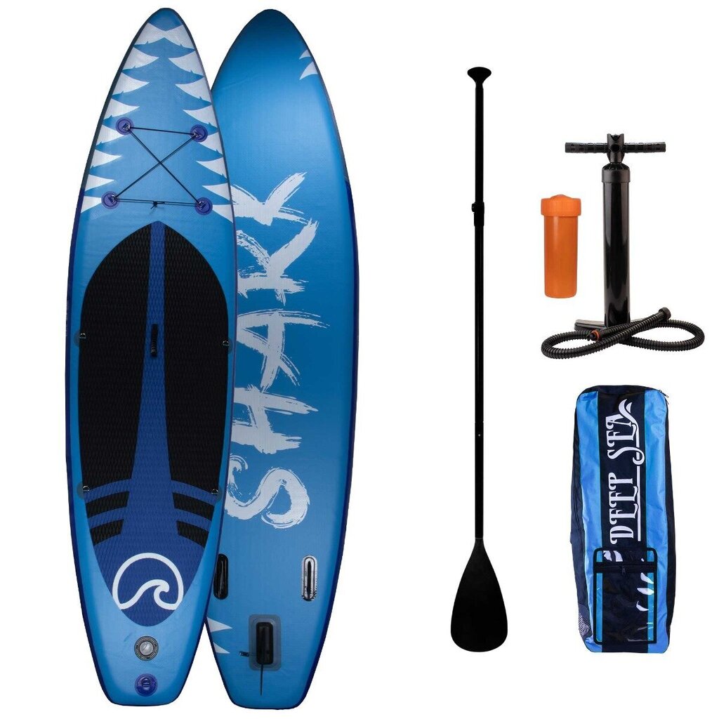 Deep Sea SUP-lautasetti Shark hinta ja tiedot | SUP-laudat | hobbyhall.fi