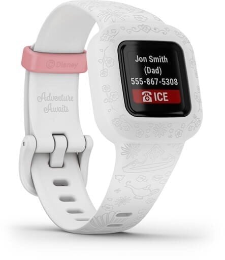 Garmin vívofit® jr. 3 lasten aktiivisuusranneke - Disney Princess: 010-02441-12 hinta ja tiedot | Älykellot | hobbyhall.fi