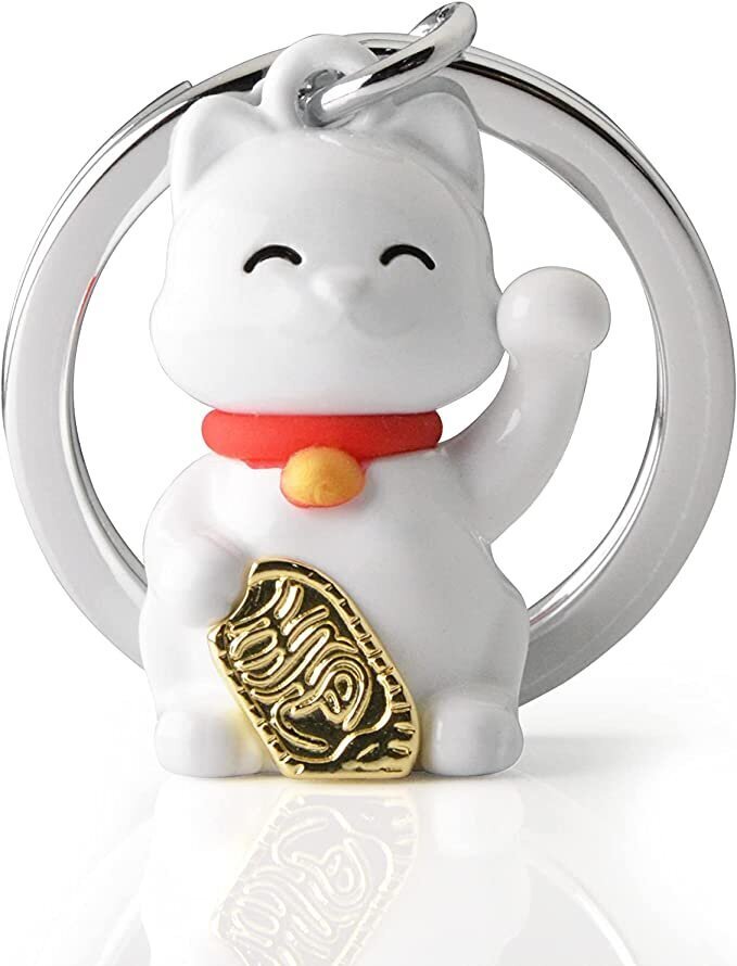 metalmorphose - MTM226-01 Lucky Cat avaimenperä, monivärinen hinta ja tiedot | Hauskat avaimenperät | hobbyhall.fi