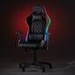 Kuura Gaming pelituoli RGB, musta hinta ja tiedot | Toimistotuolit | hobbyhall.fi