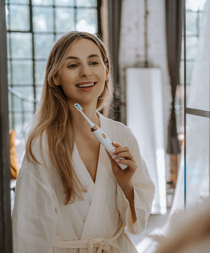 Beautifly B-Toothbrush White Smile hinta ja tiedot | Sähköhammasharjat | hobbyhall.fi