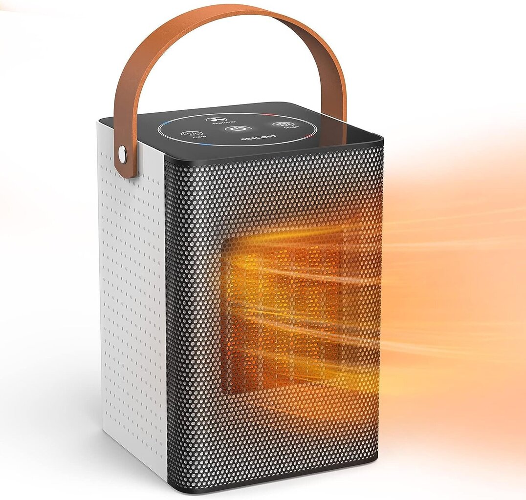 Sähkölämmitin BESCOST, 1200 W, valkoinen hinta ja tiedot | Lämmittimet | hobbyhall.fi