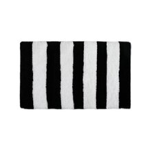 Chakme liukumaton kylpyhuonematto, 51 x 81 cm, musta/valkoinen hinta ja tiedot | Kylpyhuoneen sisustus | hobbyhall.fi