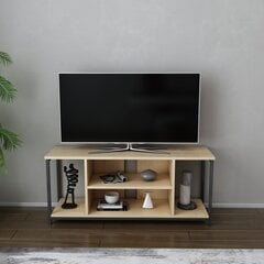 TV-taso, Asir, 120x35x50,8 cm, musta/ruskea hinta ja tiedot | TV-tasot | hobbyhall.fi