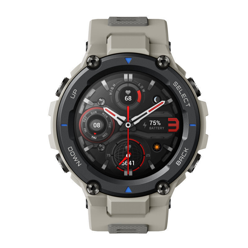 Amazfit T-Rex Pro, Desert Grey hinta ja tiedot | Älykellot | hobbyhall.fi