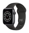 Apple Watch Series 6 Steel GPS + LTE (40mm) - M06X3, Graphite Black