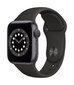 Apple Watch Series 6 Steel GPS + LTE 40mm, M06X3, Graphite Black hinta ja tiedot | Älykellot | hobbyhall.fi