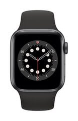 Apple Watch Series 6 Steel GPS + LTE 40mm, M06X3, Graphite Black hinta ja tiedot | Älykellot | hobbyhall.fi