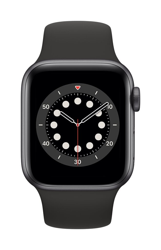 Apple Watch Series 6 Steel GPS + LTE 40mm, M06X3, Graphite Black hinta ja tiedot | Älykellot | hobbyhall.fi