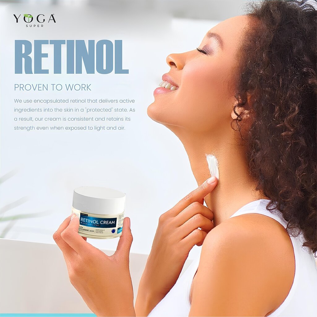 Yogasuper Retinol silmänympärysvoide hinta ja tiedot | Kasvovoiteet | hobbyhall.fi