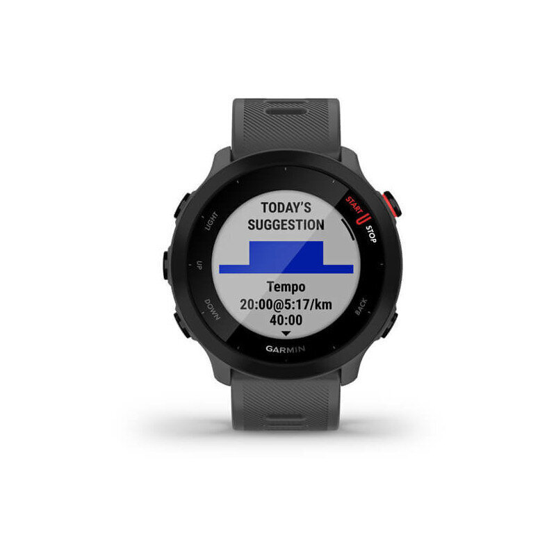 Garmin Forerunner 55 GPS-älykello : 010-02562-13 hinta ja tiedot | Älykellot | hobbyhall.fi