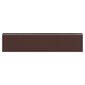 vidaXL Puutarhavaja tummanruskea 192x938x223 cm galvanoitu teräs hinta ja tiedot | Piharakennukset | hobbyhall.fi