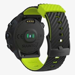 Suunto 7 multisport GPS urheilukello, musta/lime : SS050379000 hinta ja tiedot | Älykellot | hobbyhall.fi