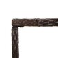 vidaXL Baaripöytä lasipöytälevyllä ruskea 110x70x110 cm polyrottinki hinta ja tiedot | Puutarhapöydät | hobbyhall.fi