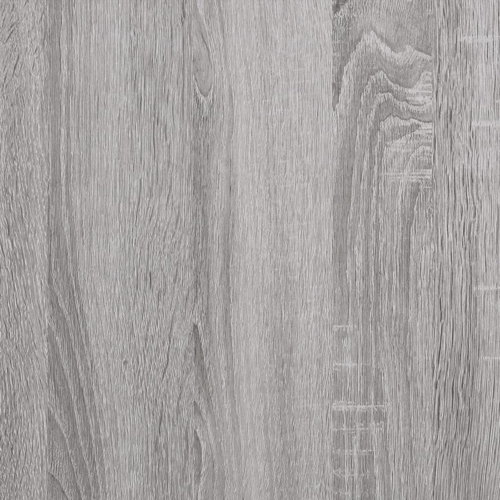 vidaXL Sohvapöytä harmaa Sonoma 102x50x44 cm tekninen puu hinta ja tiedot | Sohvapöydät | hobbyhall.fi