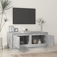 vidaXL Sohvapöytä betoninharmaa 102x50x44 cm tekninen puu hinta ja tiedot | Sohvapöydät | hobbyhall.fi