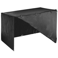 vidaXL Keinun penkinsuojat 2 kpl 12 rengasta 215x150x130/150 cm PE hinta ja tiedot | Istuintyynyt, pehmusteet ja päälliset | hobbyhall.fi