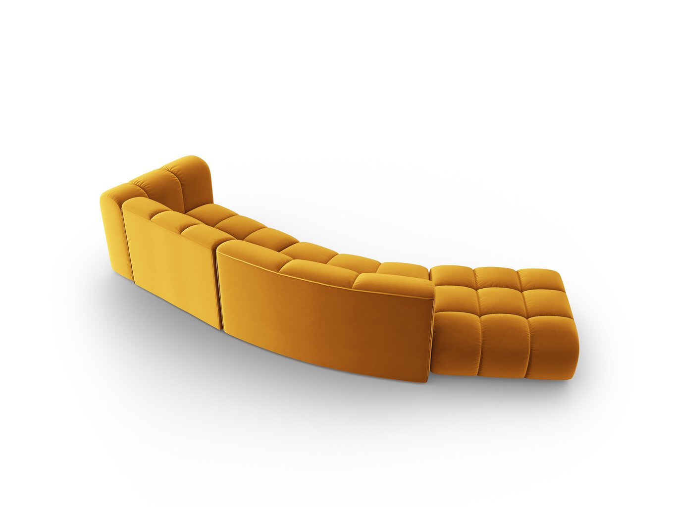 Windsor & Co Cassini sohva, keltainen hinta ja tiedot | Sohvat ja vuodesohvat | hobbyhall.fi