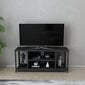 TV-taso, Asir, 120x35x50,8 cm, harmaa/musta hinta ja tiedot | TV-tasot | hobbyhall.fi