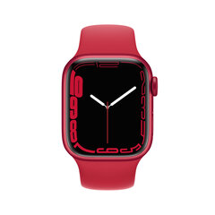 Apple Watch Series 7 (GPS, 41mm) - (PRODUCT)RED Aluminium Case with (PRODUCT)RED Sport Band hinta ja tiedot | Älykellot | hobbyhall.fi