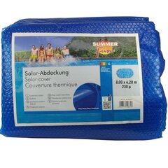Summer Fun Uima-altaan aurinkosuoja ovaali 800x420 cm PE sininen hinta ja tiedot | Uima-allastarvikkeet | hobbyhall.fi