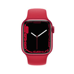 Apple Watch Series 7 (GPS, 45mm) - (PRODUCT)RED Aluminium Case with (PRODUCT)RED Sport Band hinta ja tiedot | Älykellot | hobbyhall.fi