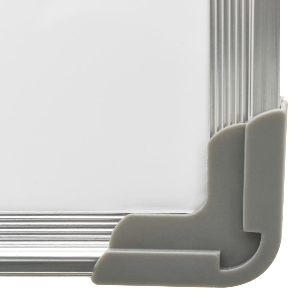 vidaXL Magneettinen kuivapyyhittävä tussitaulu valk. 50x35 cm teräs hinta ja tiedot | Toimistotarvikkeet | hobbyhall.fi