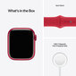 Apple Watch Series 7 GPS + Cellular, 41mm (PRODUCT)RED alumiinikuori ,(PRODUCT)RED urheiluranneke - MKHV3 hinta ja tiedot | Älykellot | hobbyhall.fi