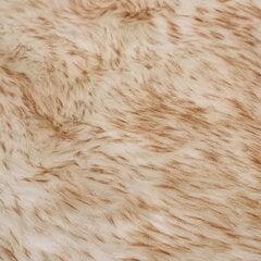 vidaXL Matto 60x90 cm keinotekoinen lampaannahka ruskea melange hinta ja tiedot | Isot matot | hobbyhall.fi