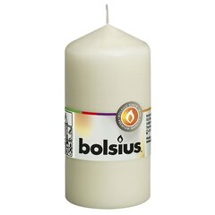 Bolsius Pilarikynttilät 10 kpl 120x58 mm norsunluu hinta ja tiedot | Bolsius Hajuvedet ja kosmetiikka | hobbyhall.fi